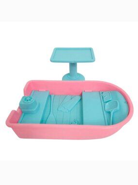 Fisher Price Vintage Loving Family Boat & Table from 1998 RV Vacation Camper Set